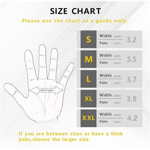 Work Gloves MicroFoam Nitrile Coated-6 Pairs,Seamless Knit Nylon Gloves,Gray - Picture 6 of 7